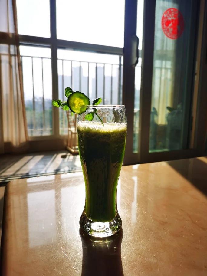 小玉尔啵做的试验100次的超快手黄金比例黄瓜酸奶汁(青瓜汁)