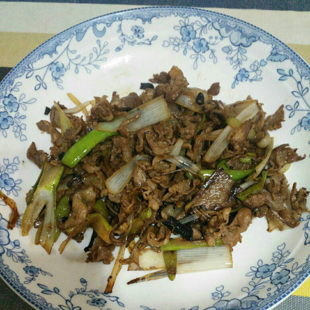 葱爆羊肉