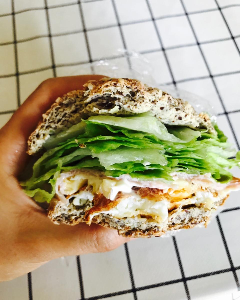 【生酮】伪全麦欧包