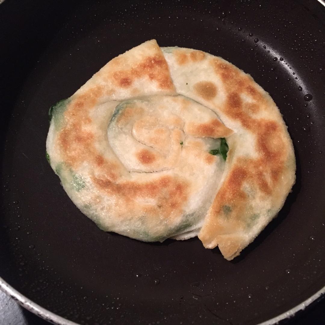 饺子皮葱油饼
