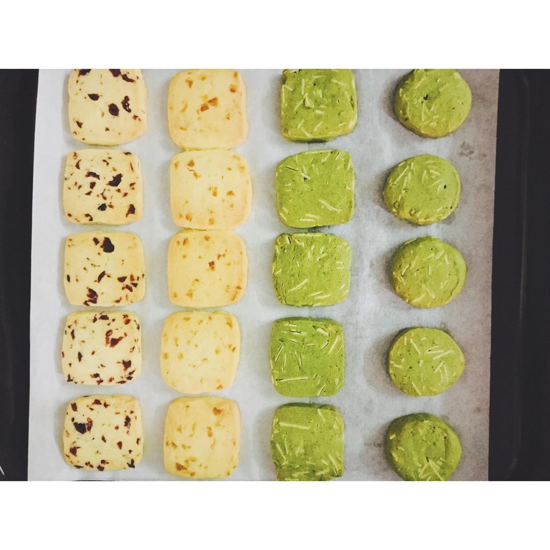 抹茶杏仁曲奇（超快手）