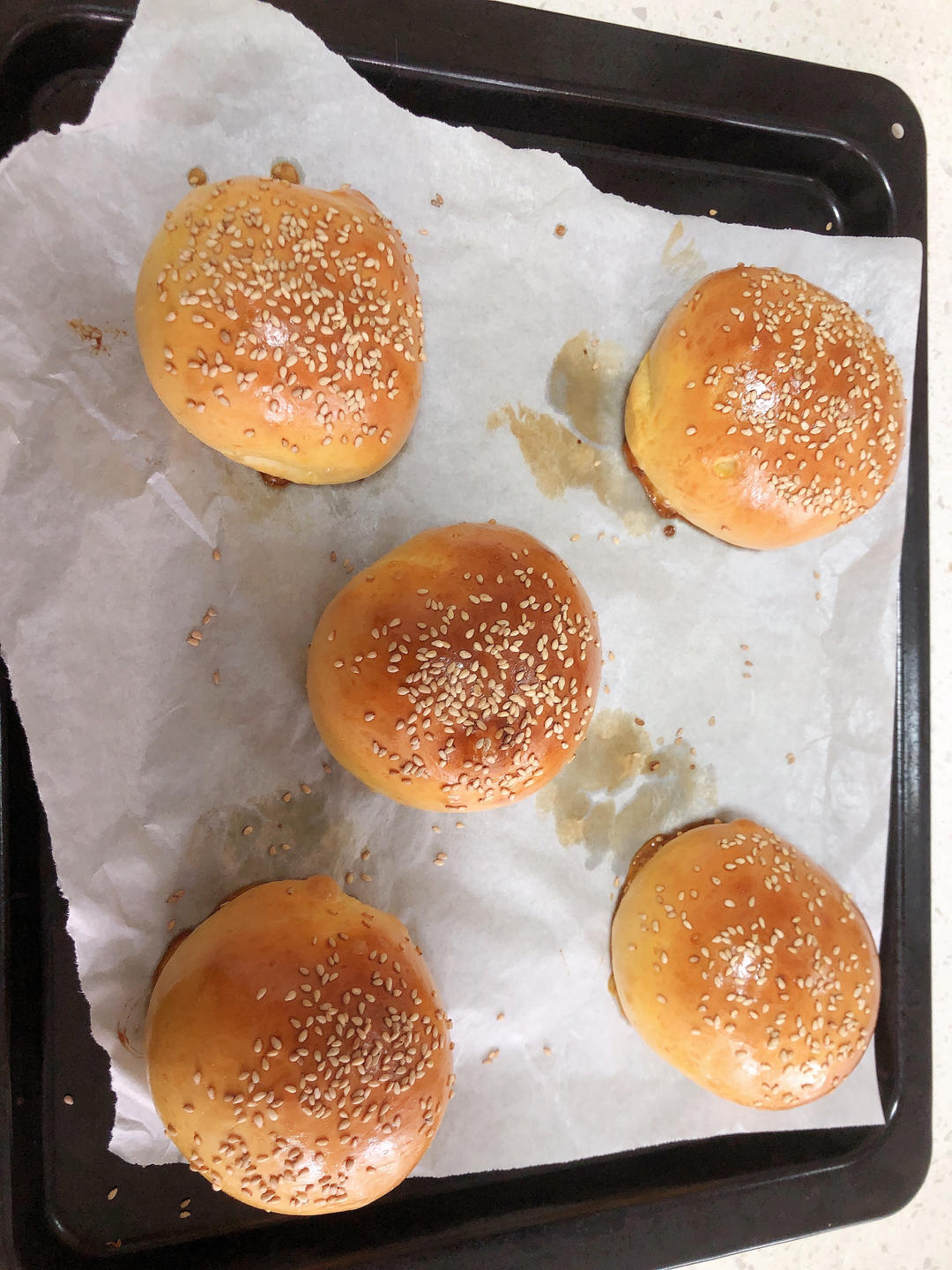 汉堡包胚(纪念开光新烤箱～海氏C76)