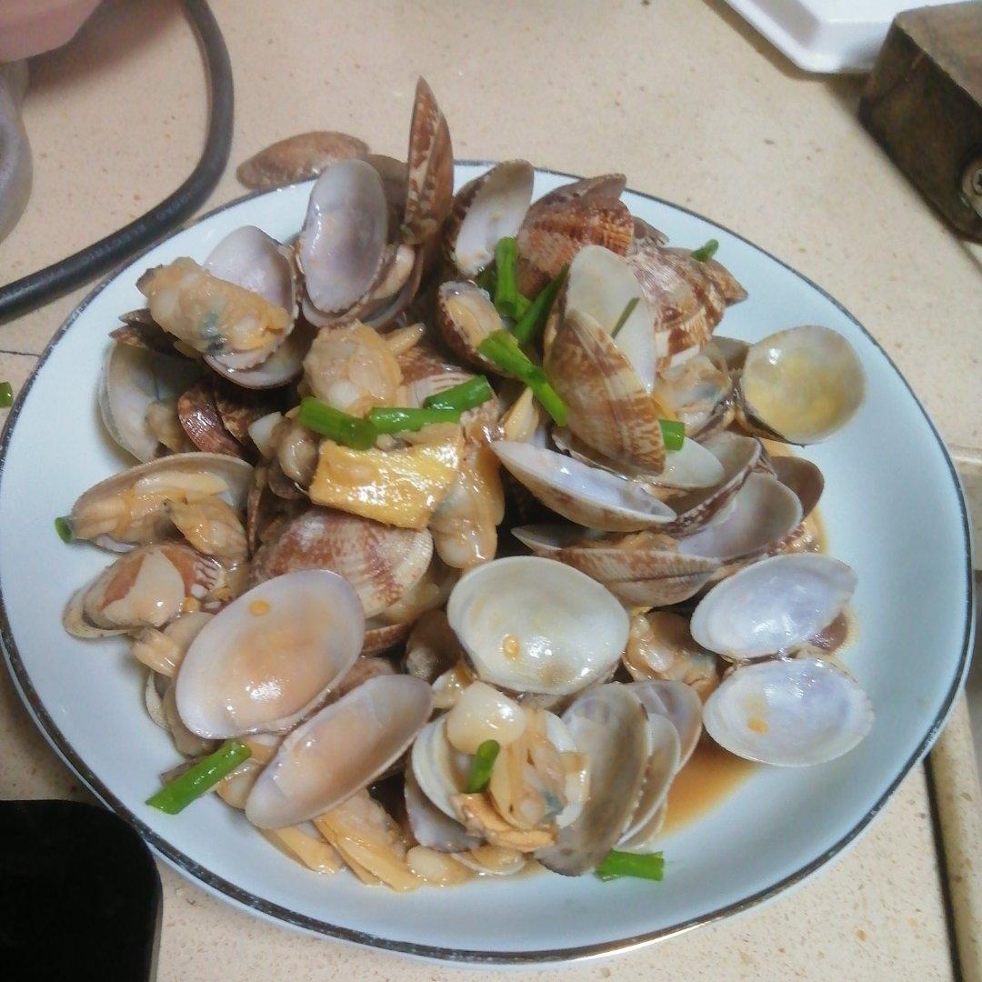 5分钟快手菜❗️秒杀路边摊爆炒花甲～好吃到爆