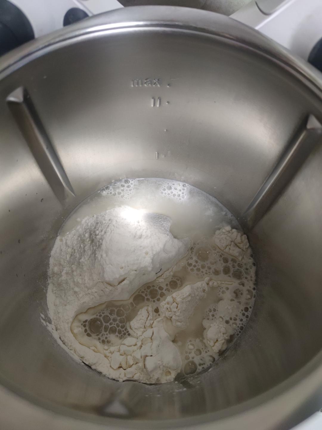 纯奶手撕吐司的做法 步骤1