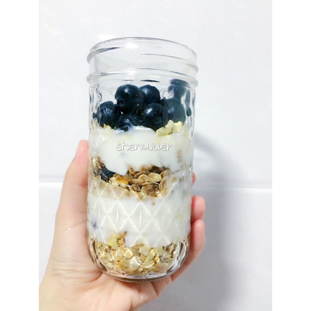 basic overnight oats 时下最流行的营养健康冷藏式隔夜免煮燕麦基本款