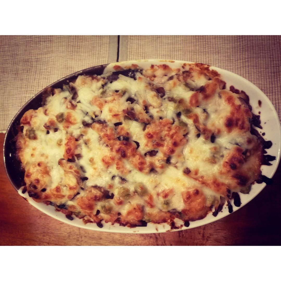 番茄鸡肉浓情焗饭【两人份】