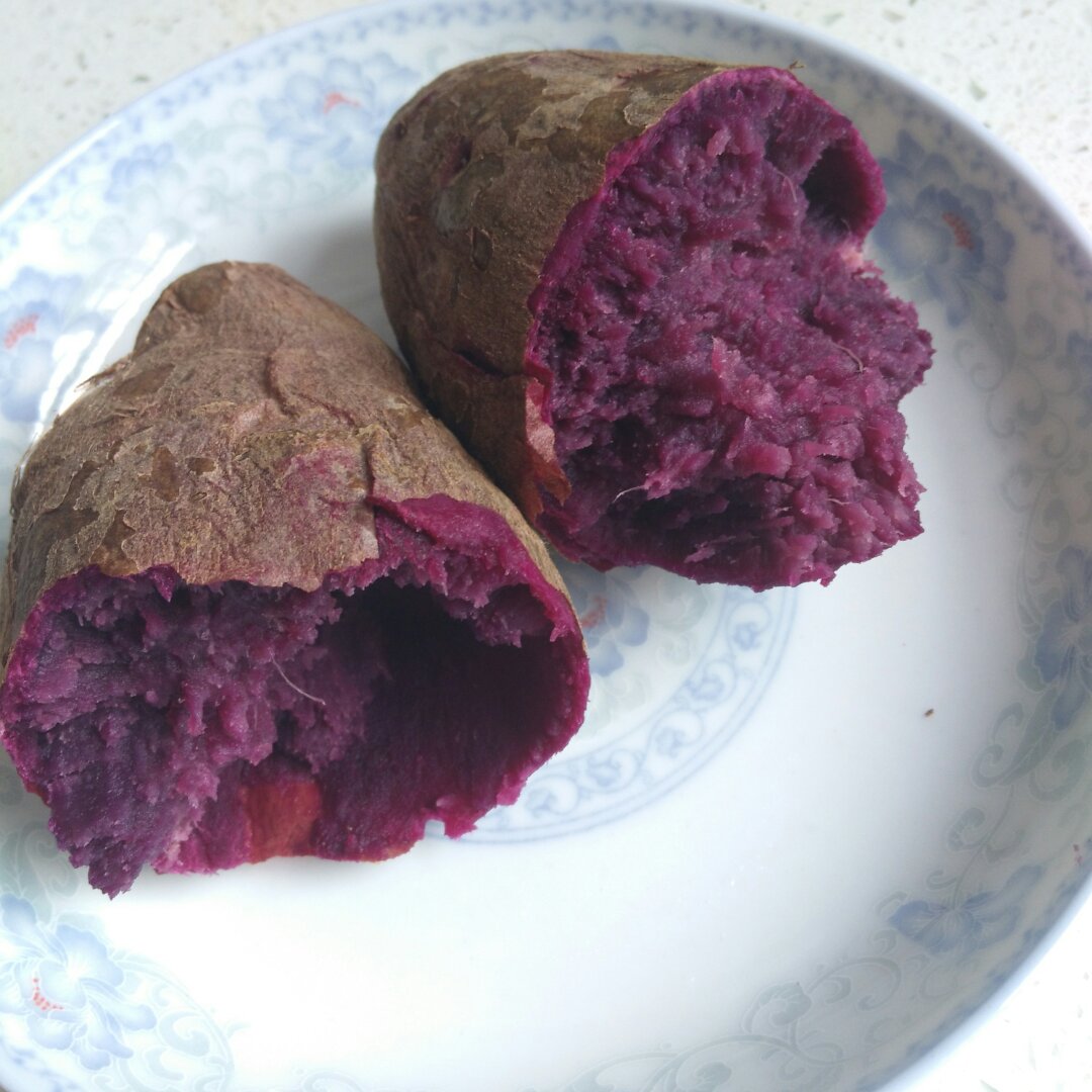 微波炉烤紫薯