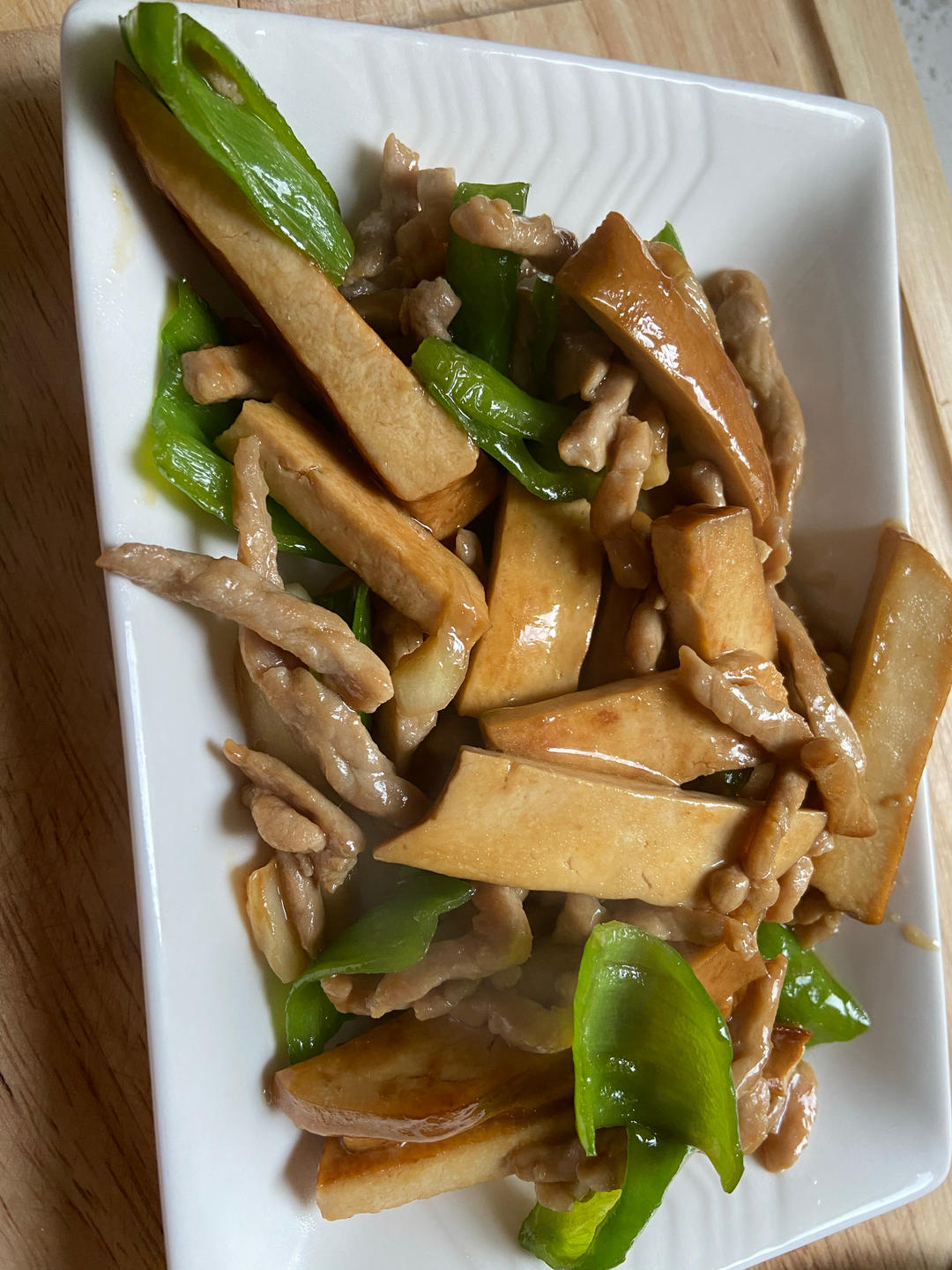 香干肉丝，家常菜