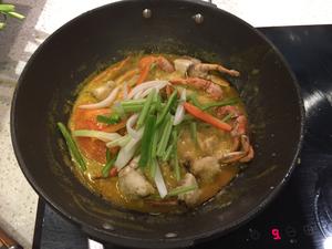 咖喱皇炒蟹（咖喱炒蟹）的做法 步骤6