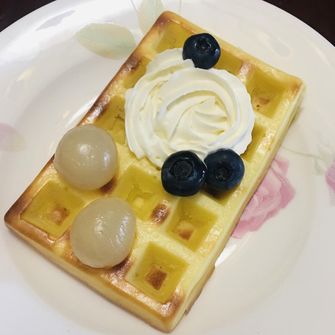 烤箱版华夫饼