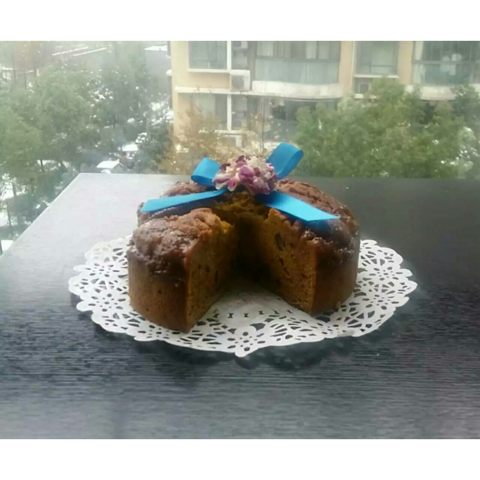 全麦南瓜牛奶酱蛋糕