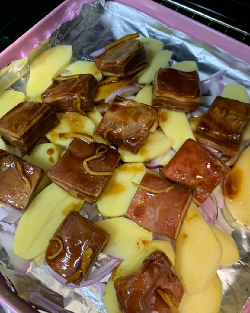 烤箱版的烤羊排