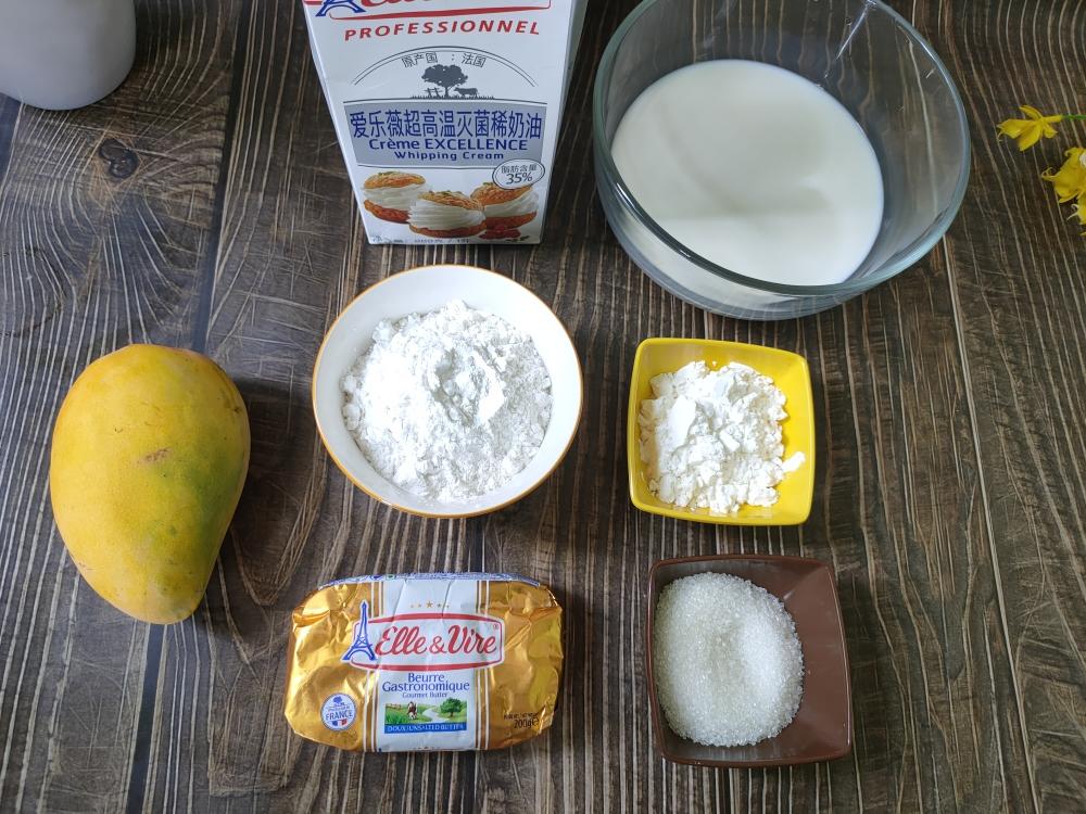 纯奶手撕吐司的做法 步骤1