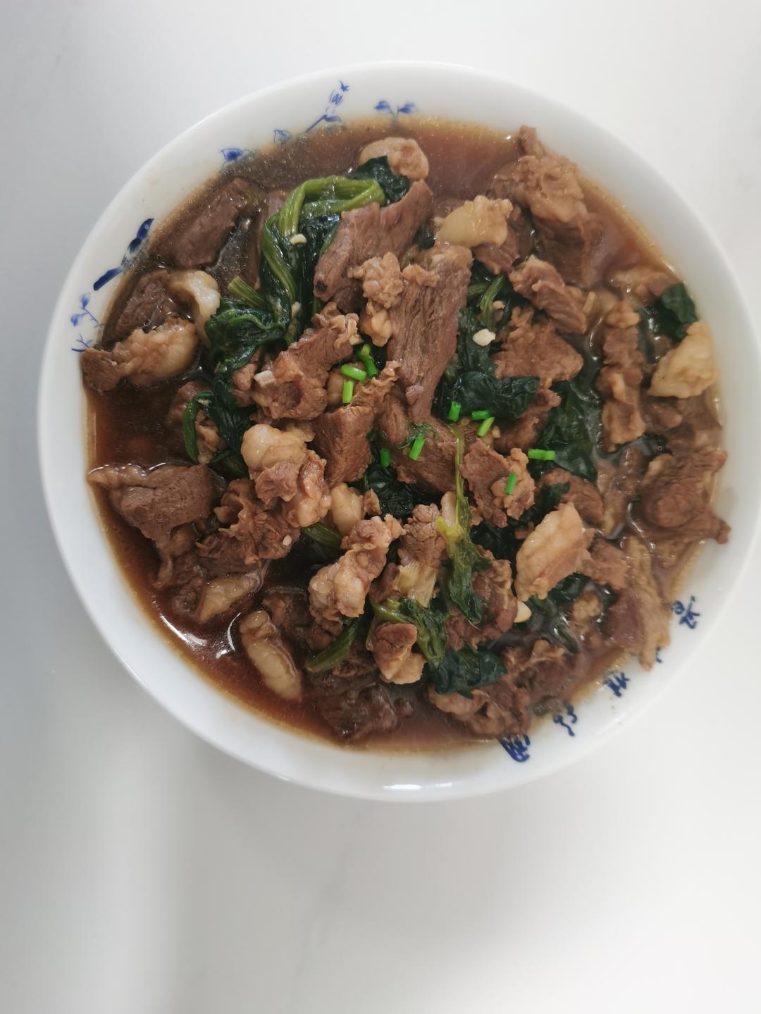 菠菜牛肉汤