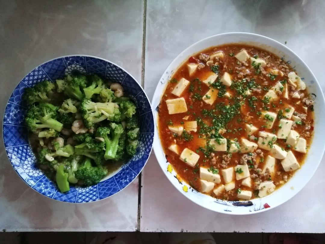 西兰花炒虾仁🍤