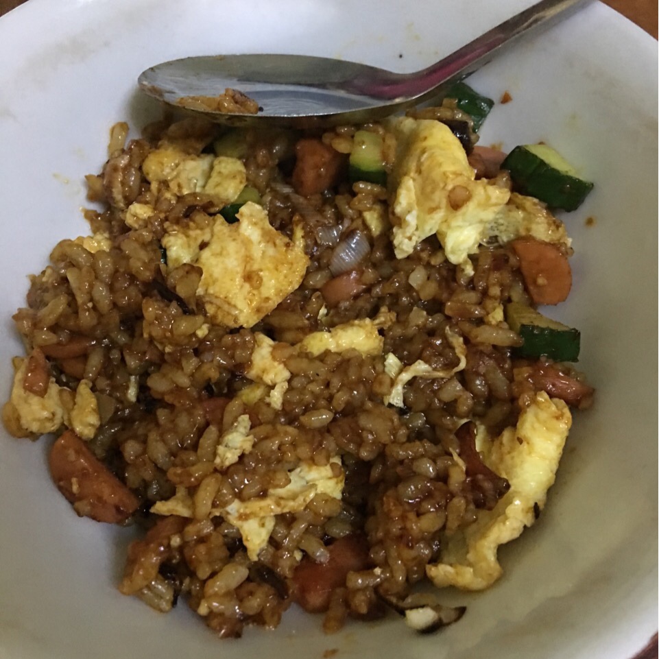 酱油炒饭(超级简单)