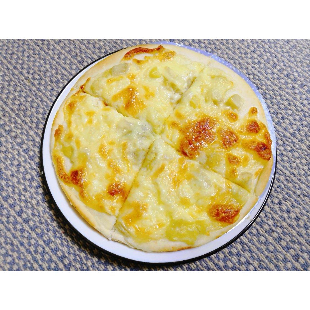 讷讷欧尼做的浓香榴莲披萨