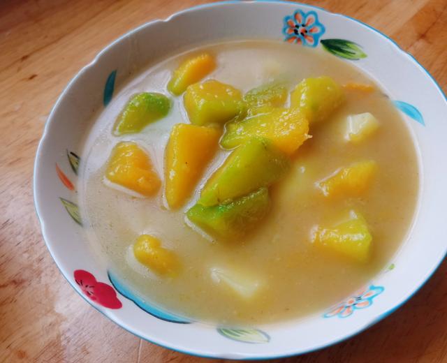 南瓜土豆汤。的做法