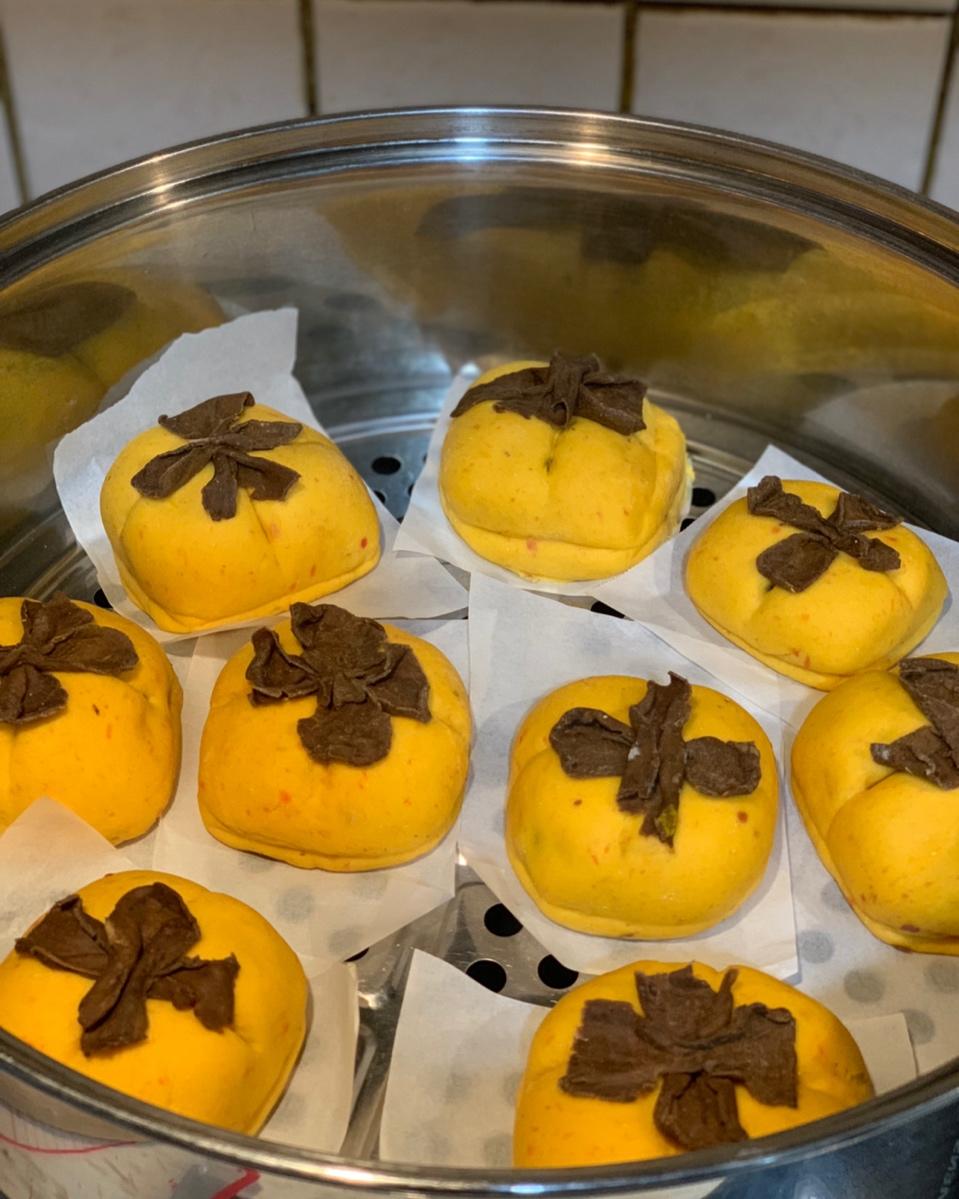 卡通馒头柿子馒头