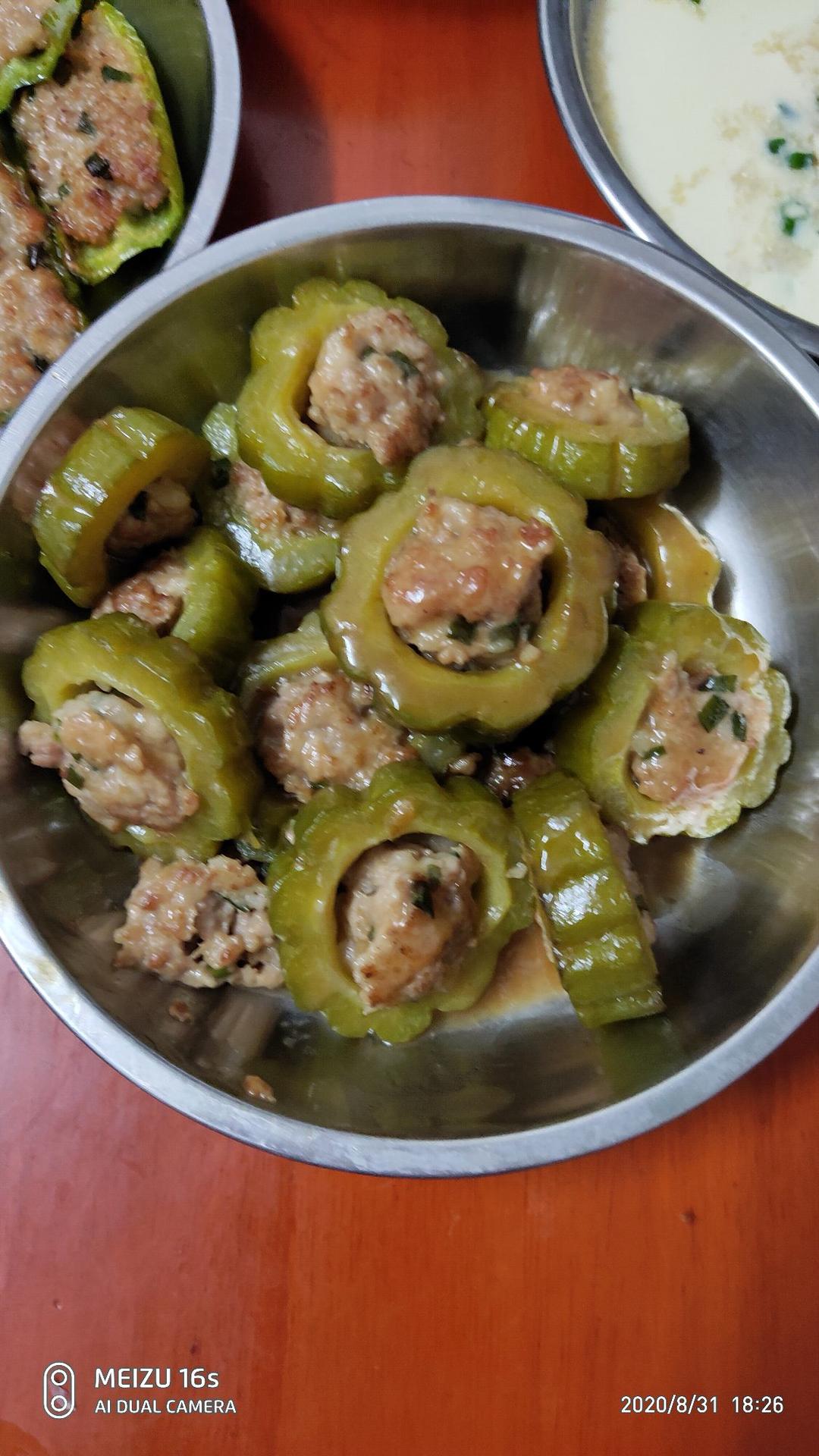 永远不会失手的“煎酿苦瓜”