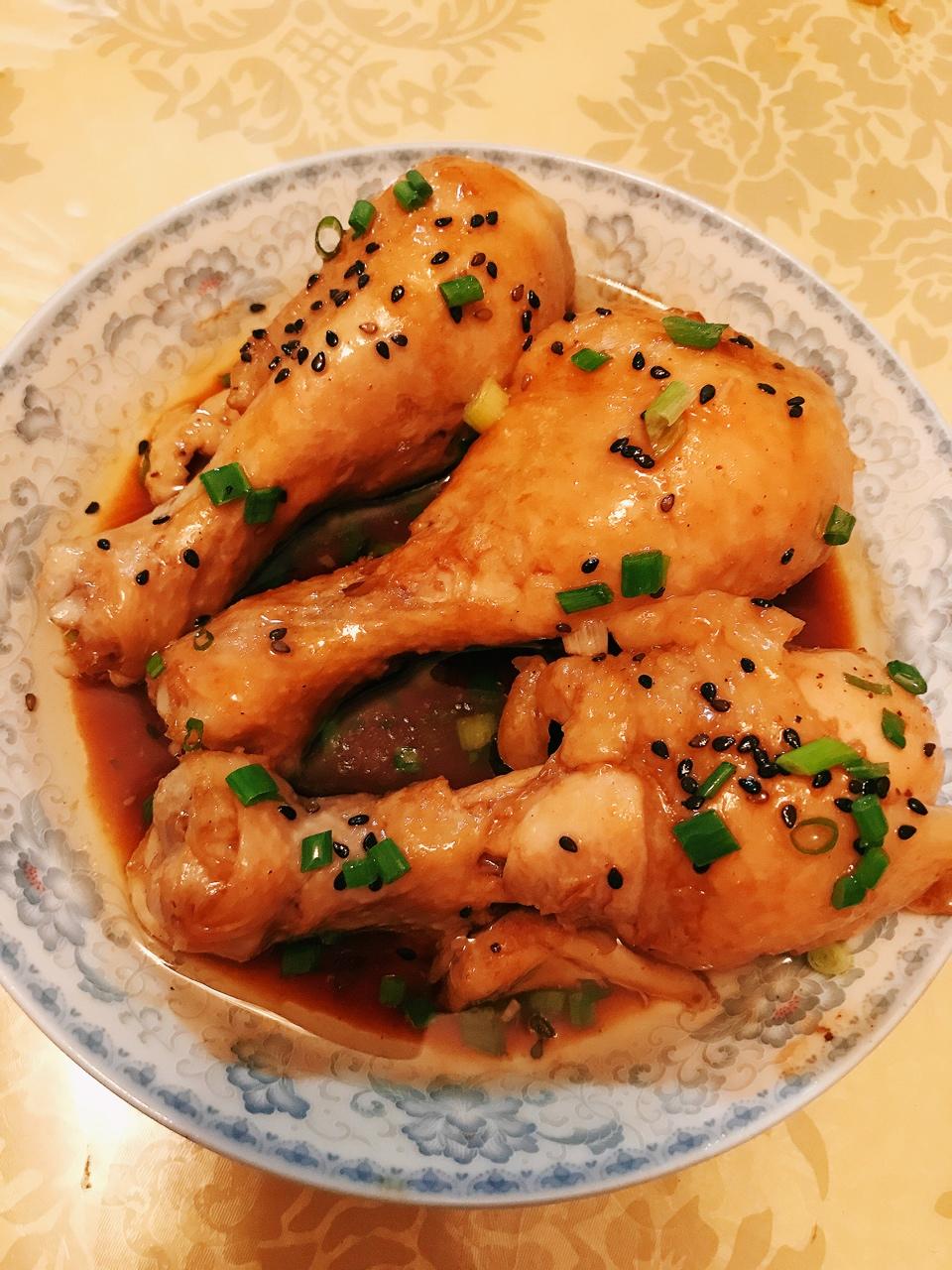 张远雪_19o5做的葱油鸡腿