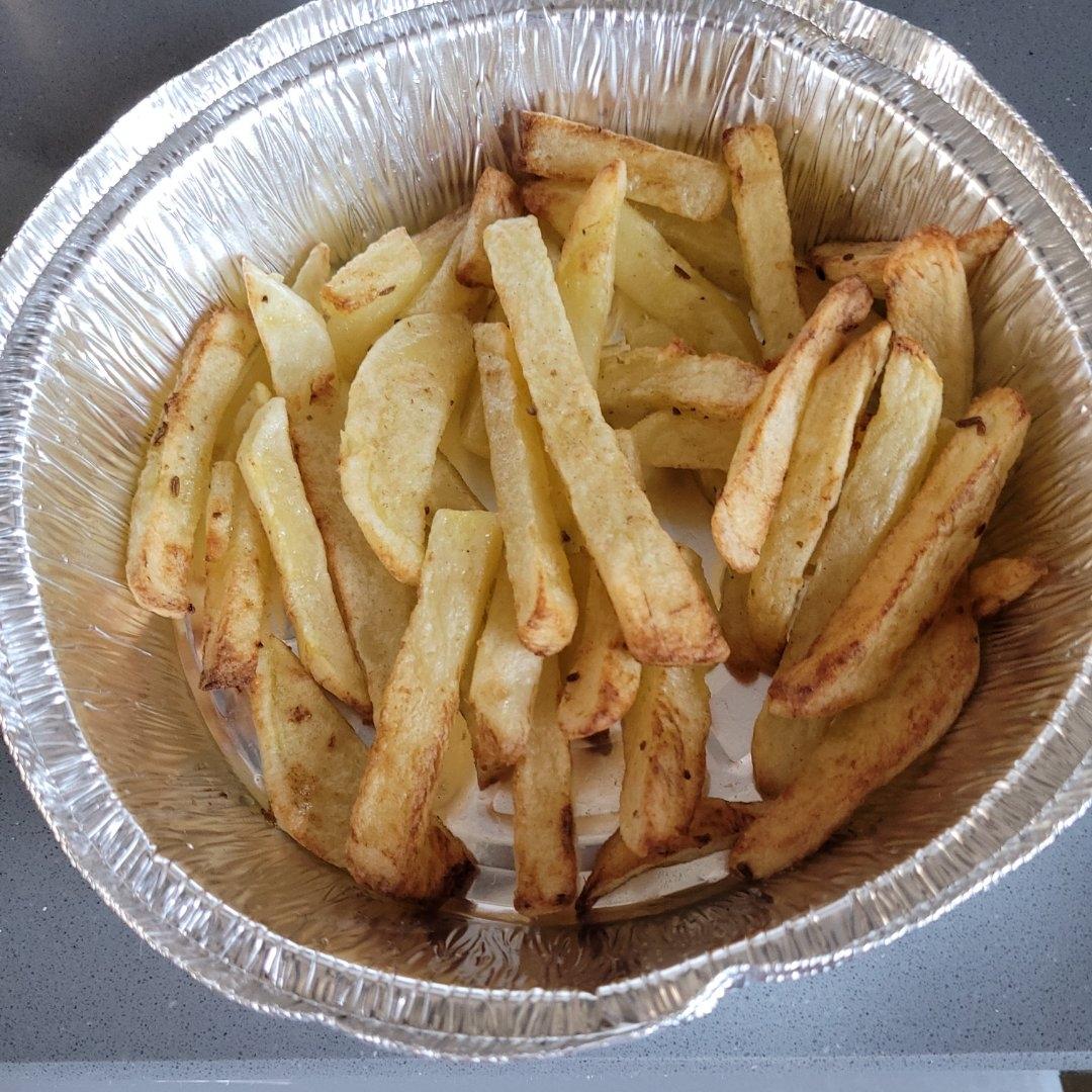 失败无数次终于成功了的炸薯条（空气炸锅）