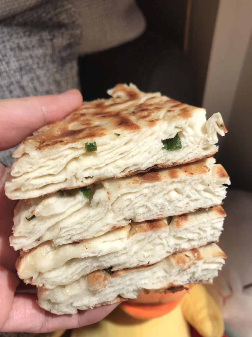 发面葱油酥饼