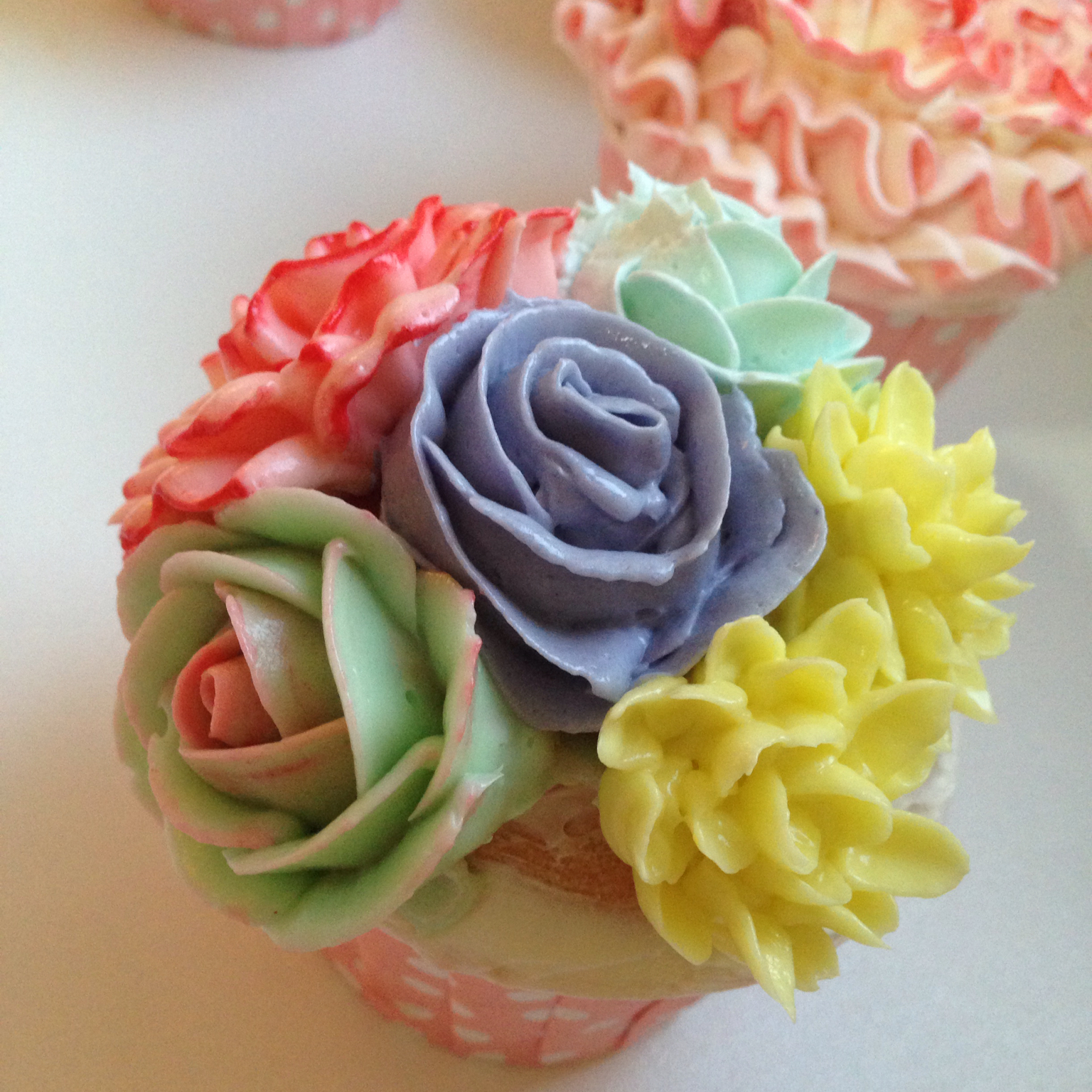 初帜做的记录糖霜裱花