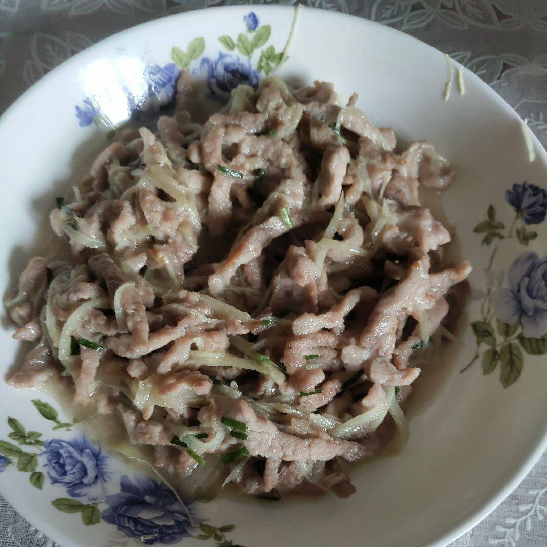 鲜姜丝炒肉
