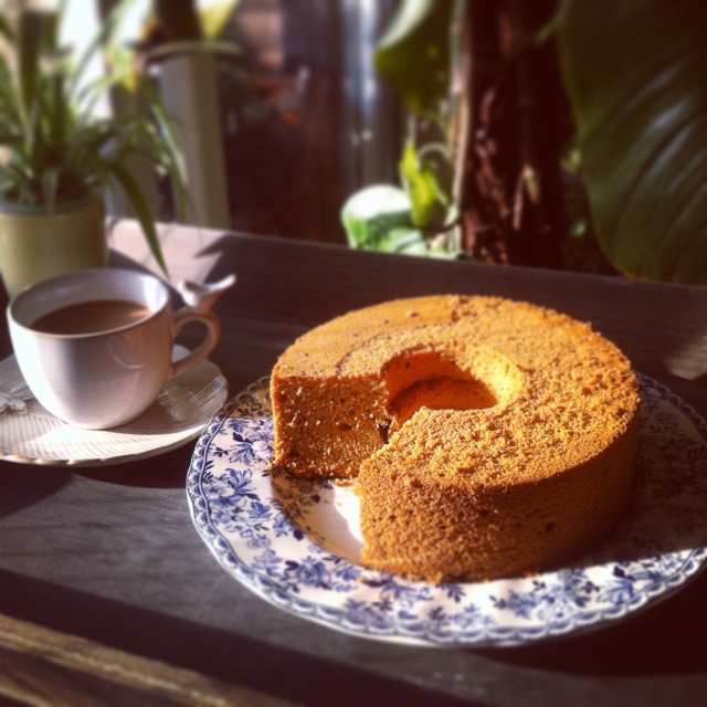 咖啡百利甜戚风