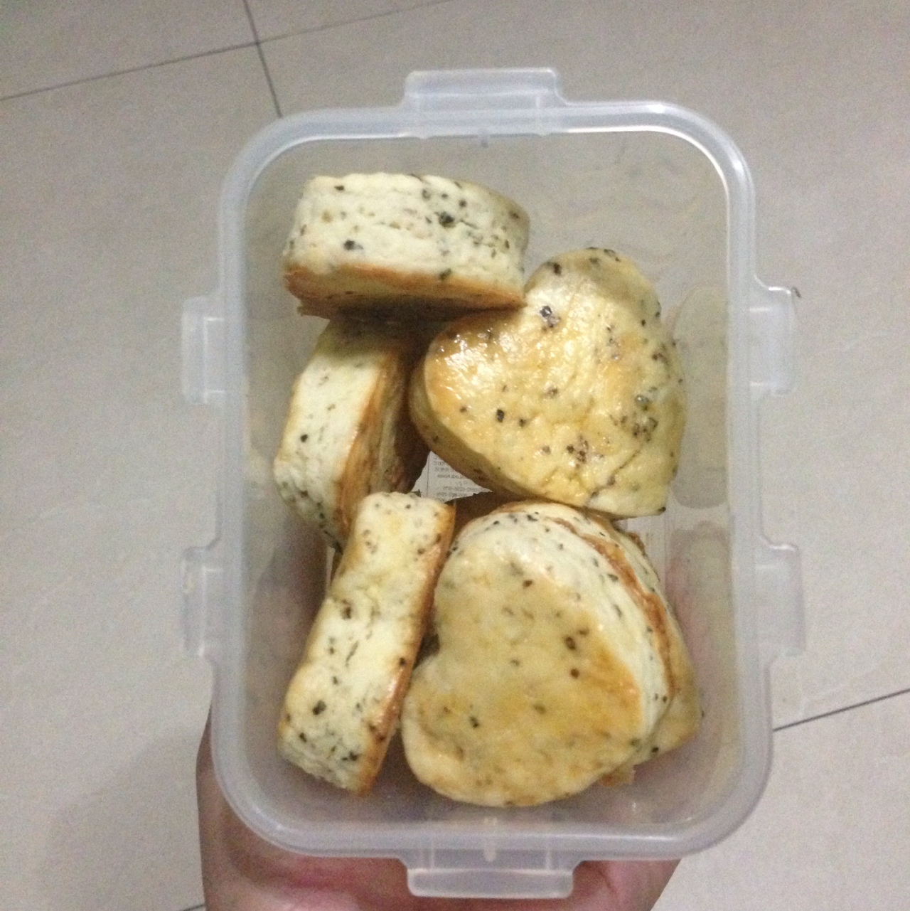 香辣黑胡椒脆饼（低糖咸味饼干）