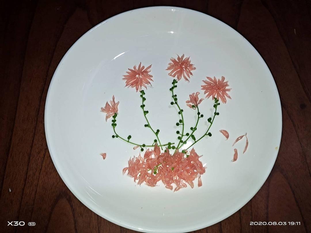 美丽的柚子花
