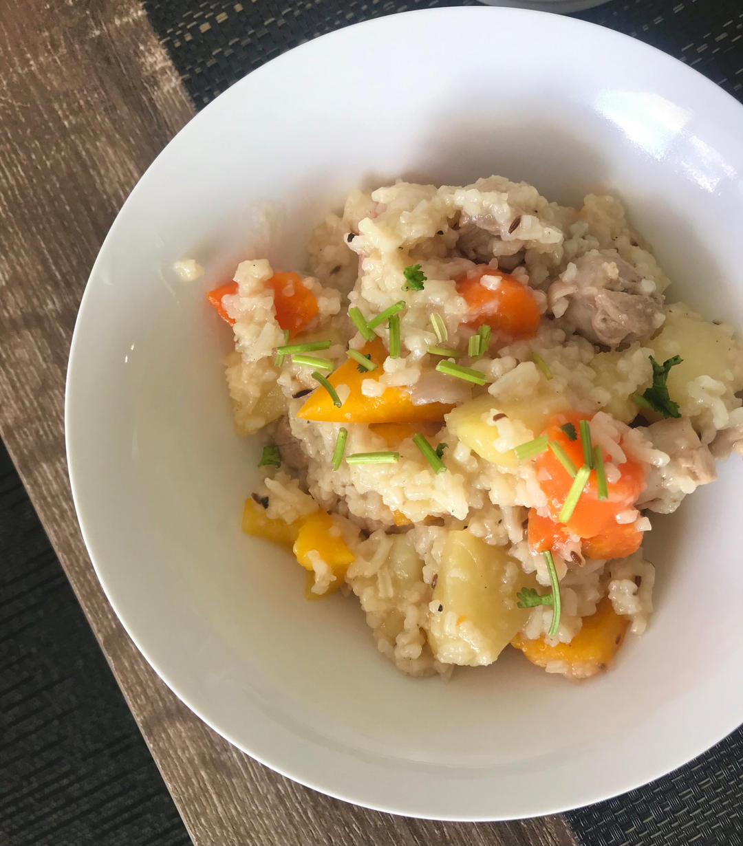 【健康三餐】香喷喷孜然鸡肉闷饭