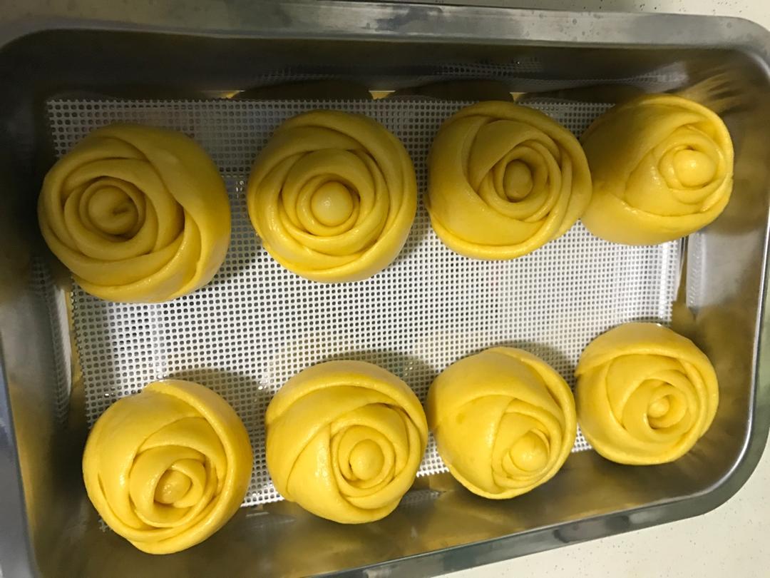 玫瑰花馒头
