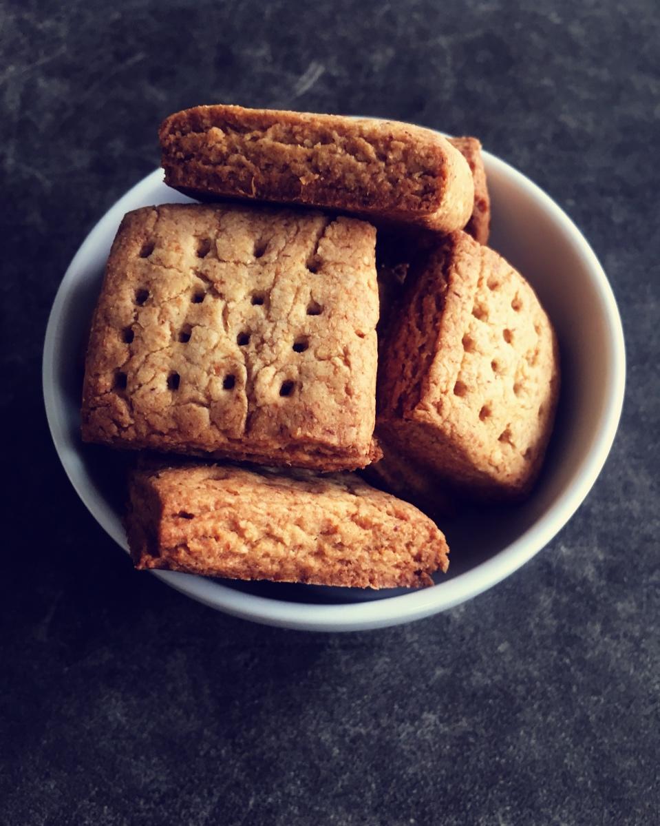 一道特别完美的小饼干，低糖低油还好吃