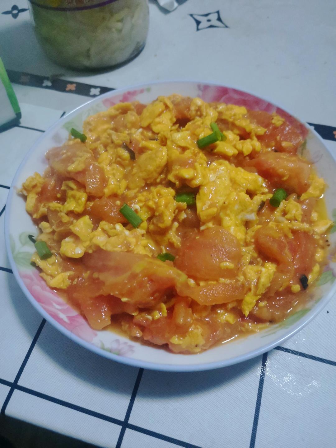 西红柿炒鸡蛋