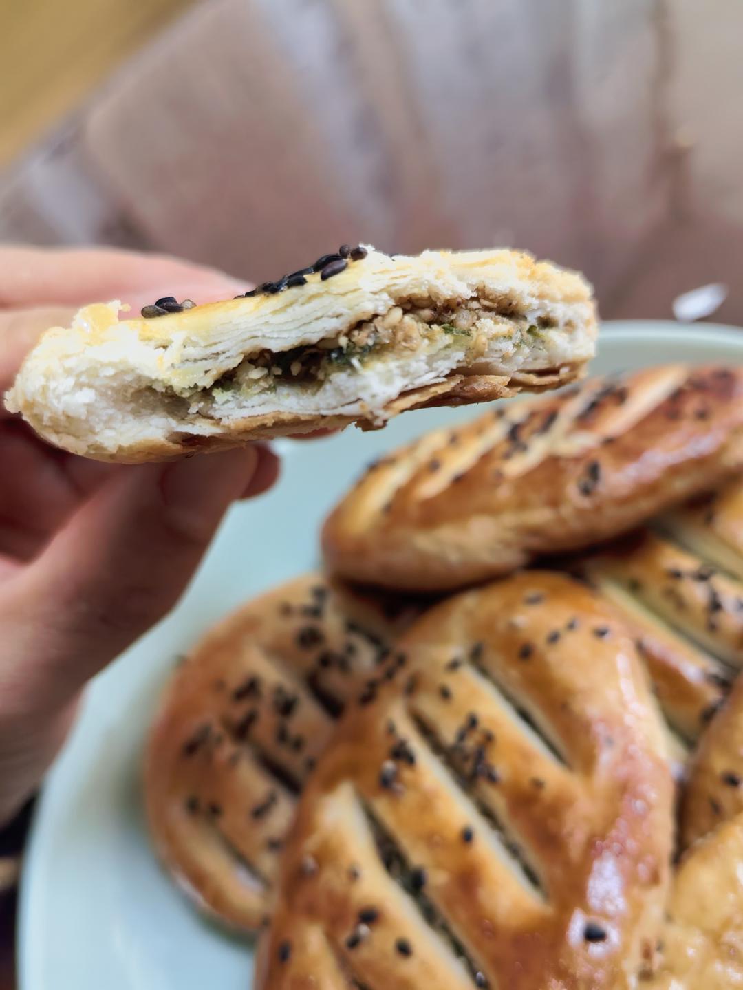 红豆酥饼，一次成功！超级酥宝宝红豆酥（无鸡蛋版）