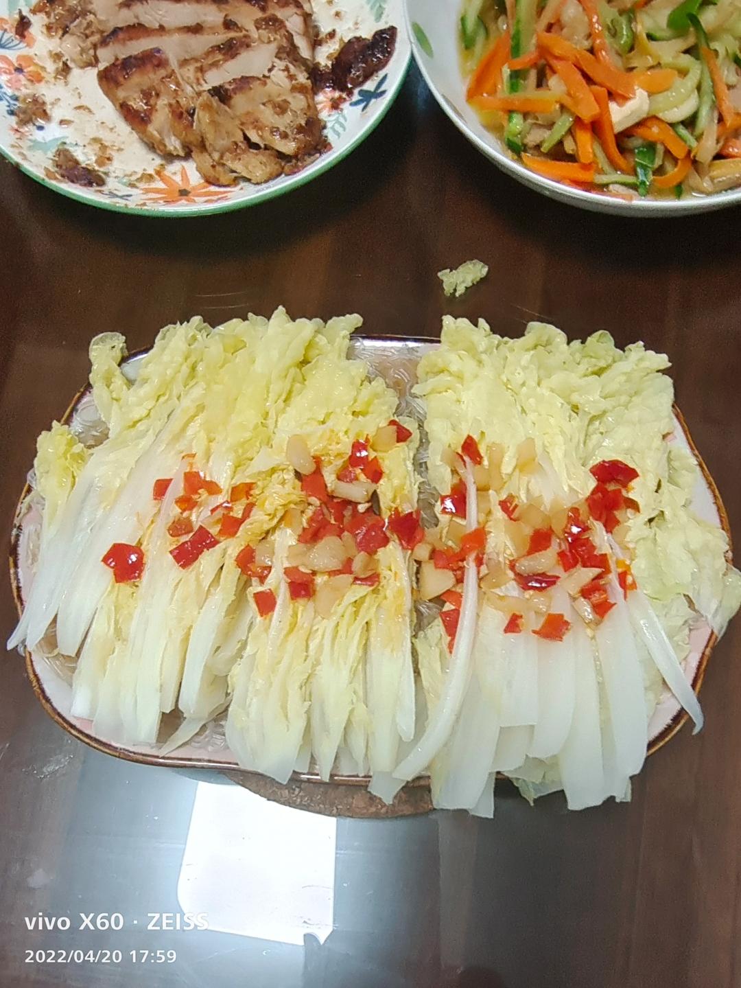 蒜蓉粉丝娃娃菜