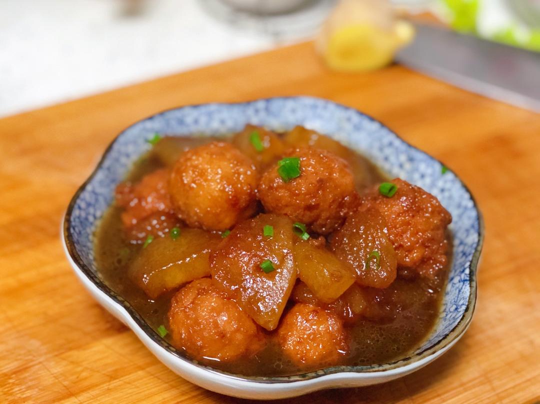 冬瓜烩素丸子