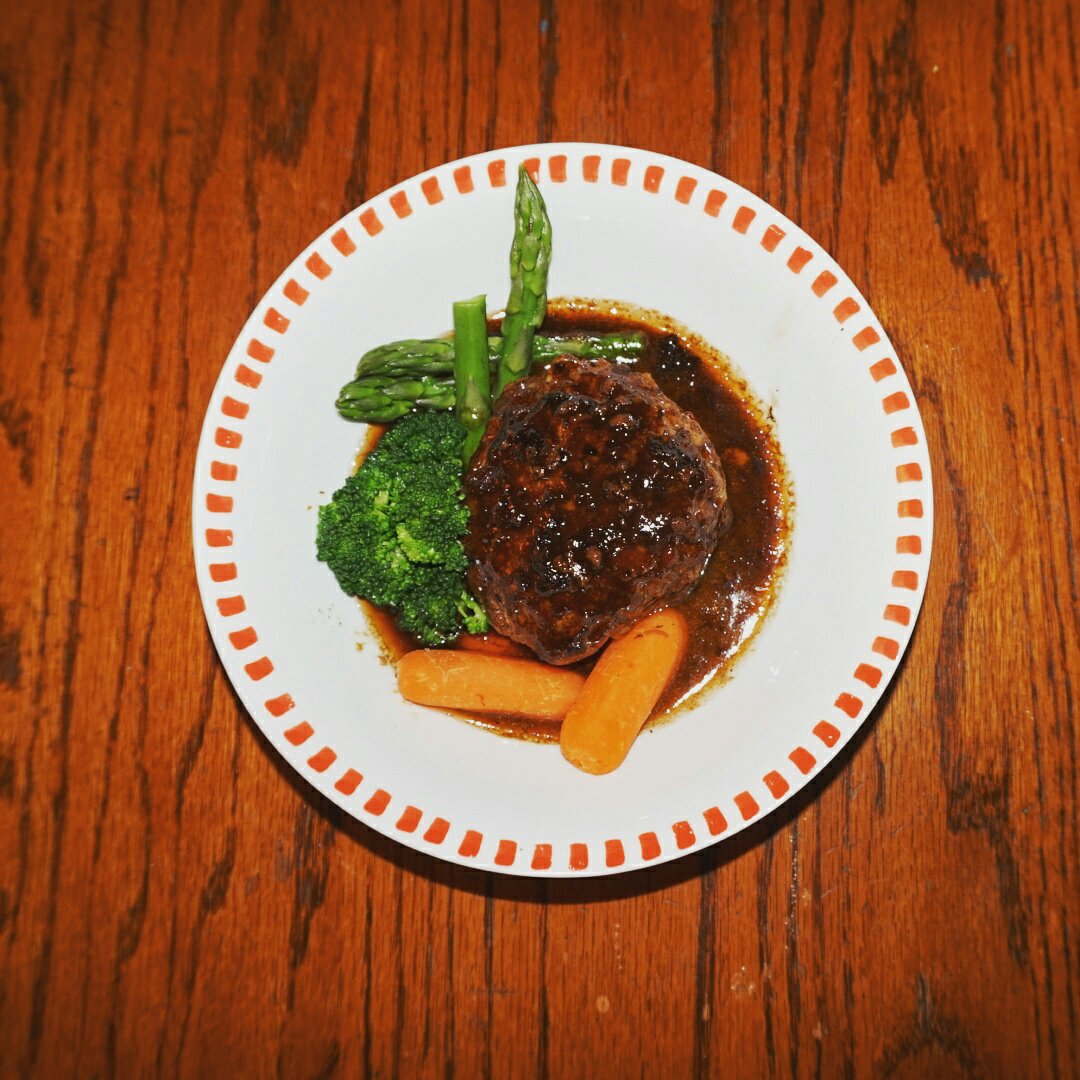 黄金比例日式汉堡排