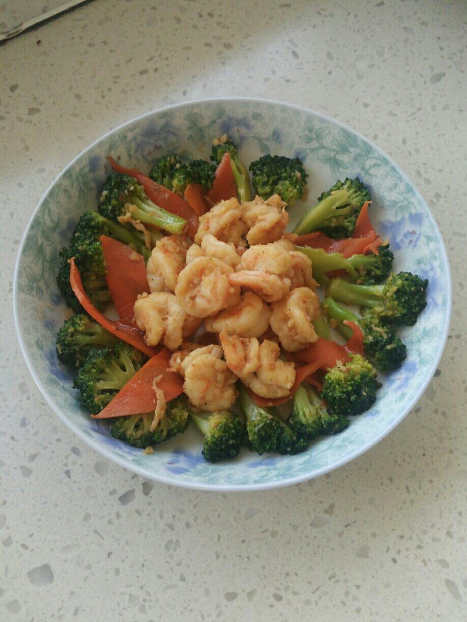 西兰花炒虾仁🍤