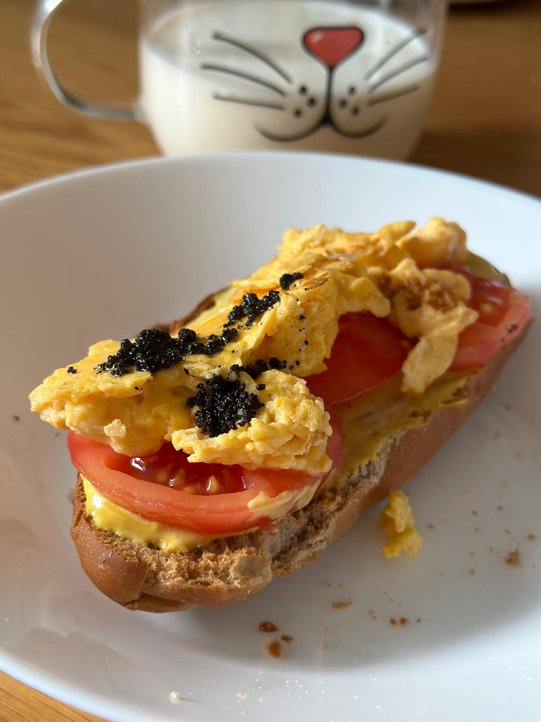 黑松露滑蛋多士 | 十分钟搞定，来份港式早餐/下午茶吧