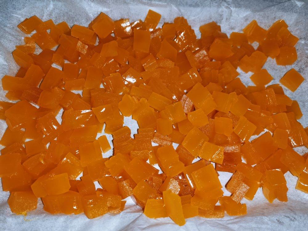 果汁软糖，做完我也忍不住吃了