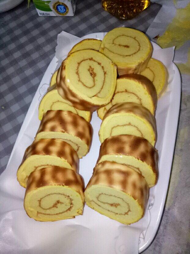 虎皮蛋糕卷（超详细视频）