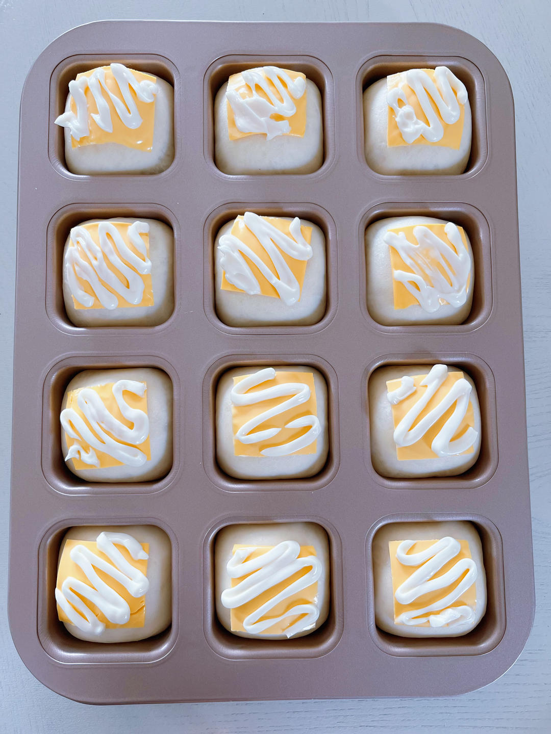 黑椒芝士咸口小吐司🍞/12连模（超方便可冷冻面团）