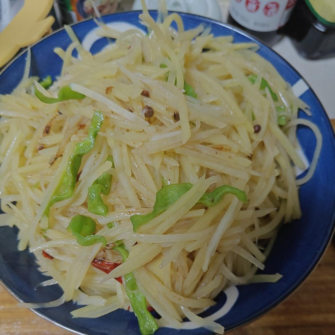 醋溜土豆丝（家庭版小炒）