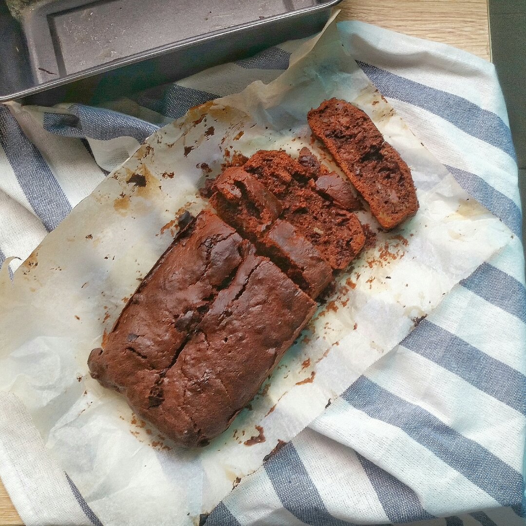 可能是最好吃的香蕉巧克力蛋糕