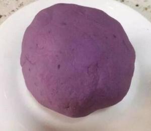 紫薯饼（豆沙馅儿）的做法 步骤3