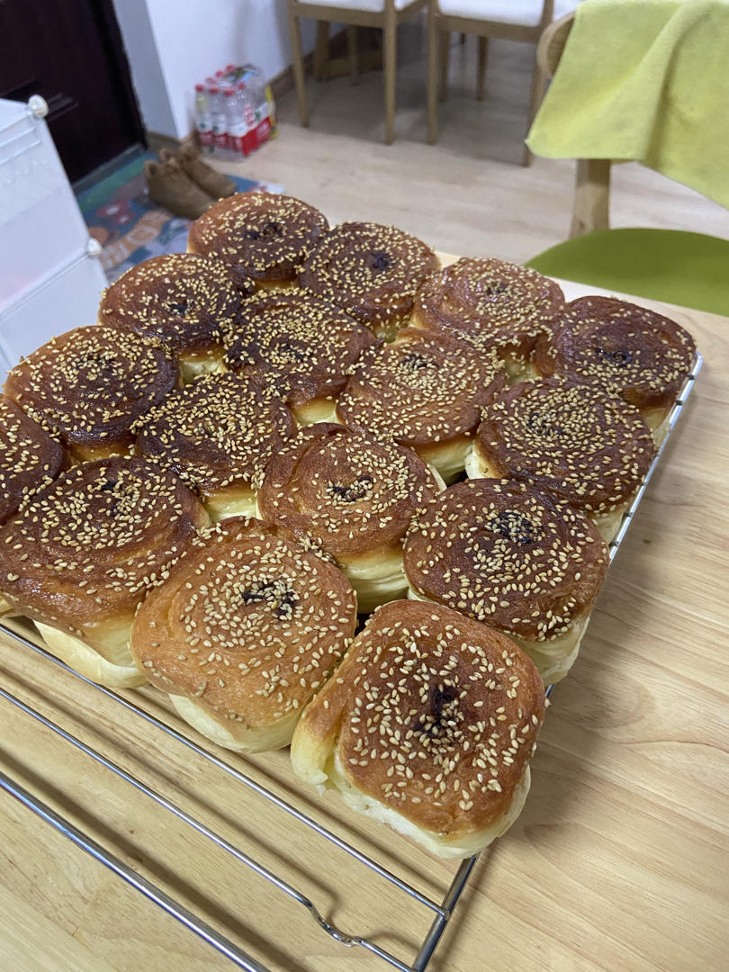 蜂蜜脆底小面包