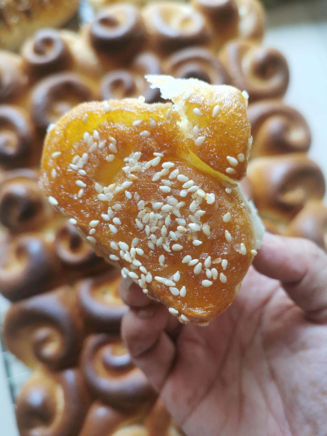 脆底蜂蜜小面包